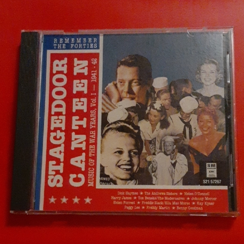 Stagedoor Canteen Music Of The War Years Vol. 1 CD Album